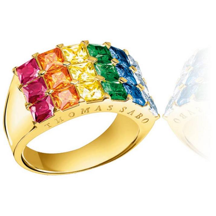 Кольцо Thomas Sabo Rainbow Heritage Ring 58, 60 — изображение 4