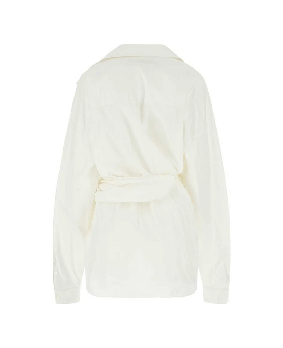 Рубашка Balenciaga wrap shirt M — изображение 7