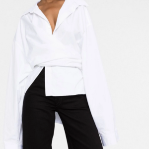 Рубашка Balenciaga wrap shirt M