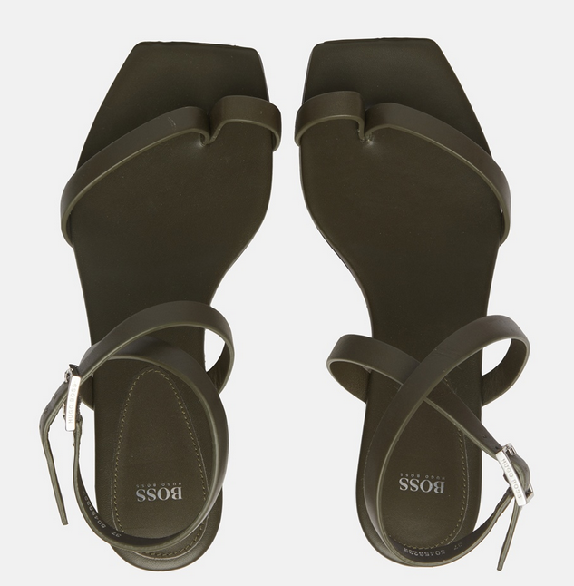 HUGO BOSS Womens Lucy Flat Inf-C Сандалии 37 — изображение 3