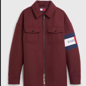 Tommy Hilfiger Jeans рубашка с логотипом на подкладке DM0DM15287 L
