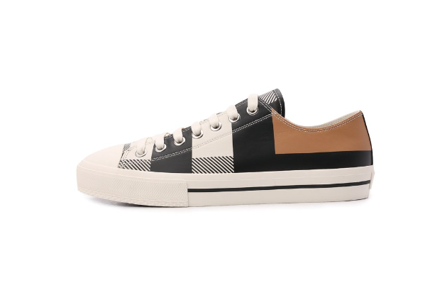 Кроссовки Burberry Black & White Exploded Check Larkhall 43 — изображение 6