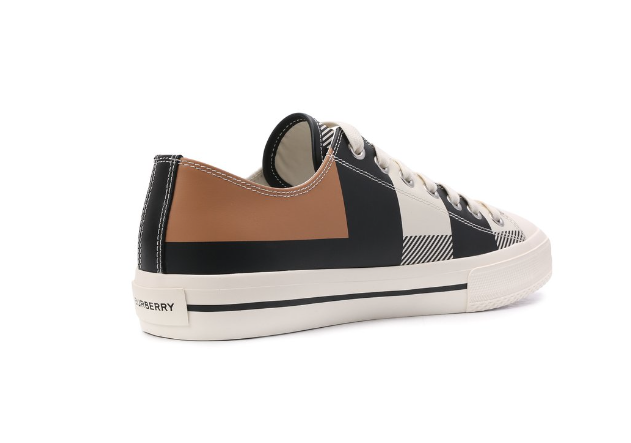 Кроссовки Burberry Black & White Exploded Check Larkhall 43 — изображение 5