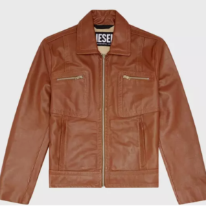Diesel L-CALE Кожаная куртка  XL