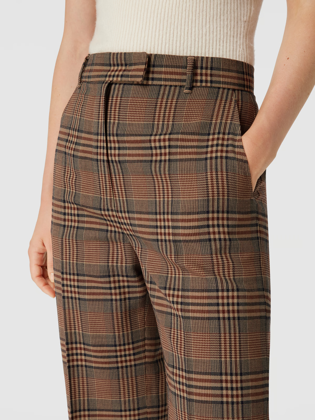 Брюки Max Mara Studio SHEREE брюки в клетку L — изображение 2
