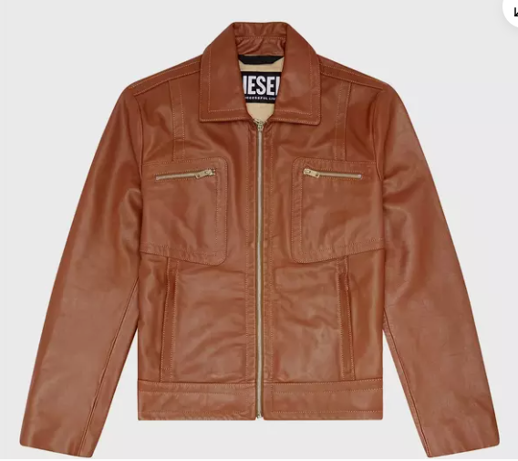 Diesel L-CALE Кожаная куртка XL