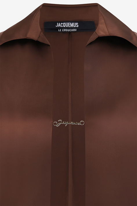 JACQUEMUS La Satin Notte блузка — изображение 2