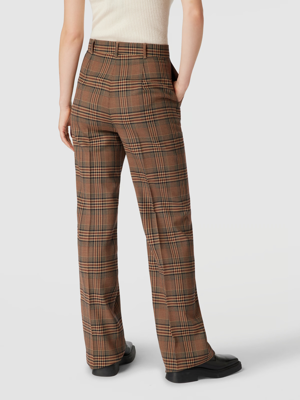 Брюки Max Mara Studio SHEREE брюки в клетку L — изображение 8