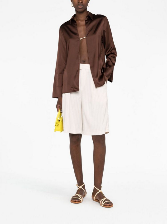 JACQUEMUS La Satin Notte блузка — изображение 5